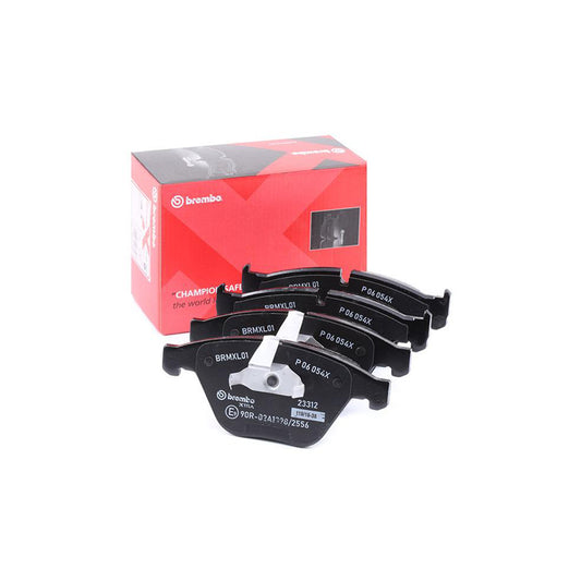 Brembo P 06 054X Brake Pad Set Prepared For Wear Indicator