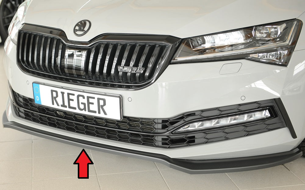 Rieger 00079047 Skoda 3T 3V Superb III Front Splitter