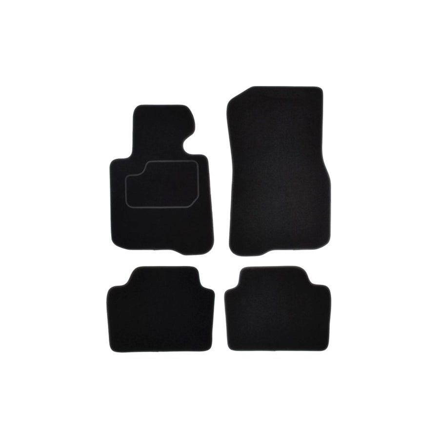 MAMMOOTH Tailored A041 BM134 PRM 01 Floor mat set for BMW 4 Gran Coupe (F36) Textile, Front and Rear, Quantity: 4, Black