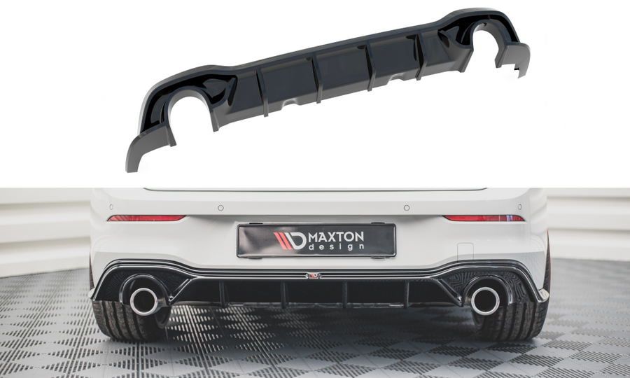 Maxton Design VW-GO-8-GTI-RS2T Rear Valance V.2 Volkswagen Golf GTI MK8 | Duco Car Parts UK Car Parts
