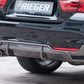 Rieger 00099265 BMW 4 Series F32 F33 F36 Rear Diffuser for Original Twin Tailpipe Left - Carbon-Look