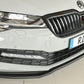 Rieger 00079047 Skoda 3T 3V Superb III Front Splitter -  Matte Black
