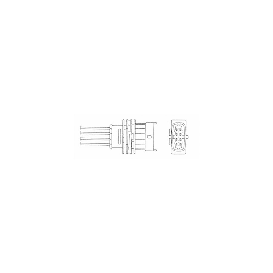 NGK Lambda Sensor / O2 Sensor (NGK 95028) - OZA826-EE24