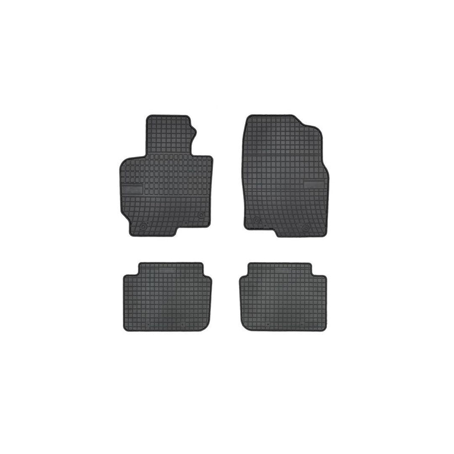 FROGUM Tailored 546801 Floor mat set for MAZDA CX-5 I (KE, GH) Elastomer, Front and Rear, Quantity: 4, Black, (LHD)