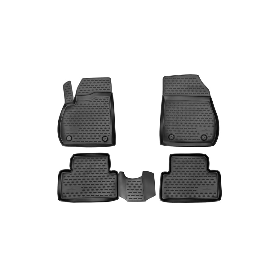 WALSER XTR 75042 Floor mat set Front and Rear