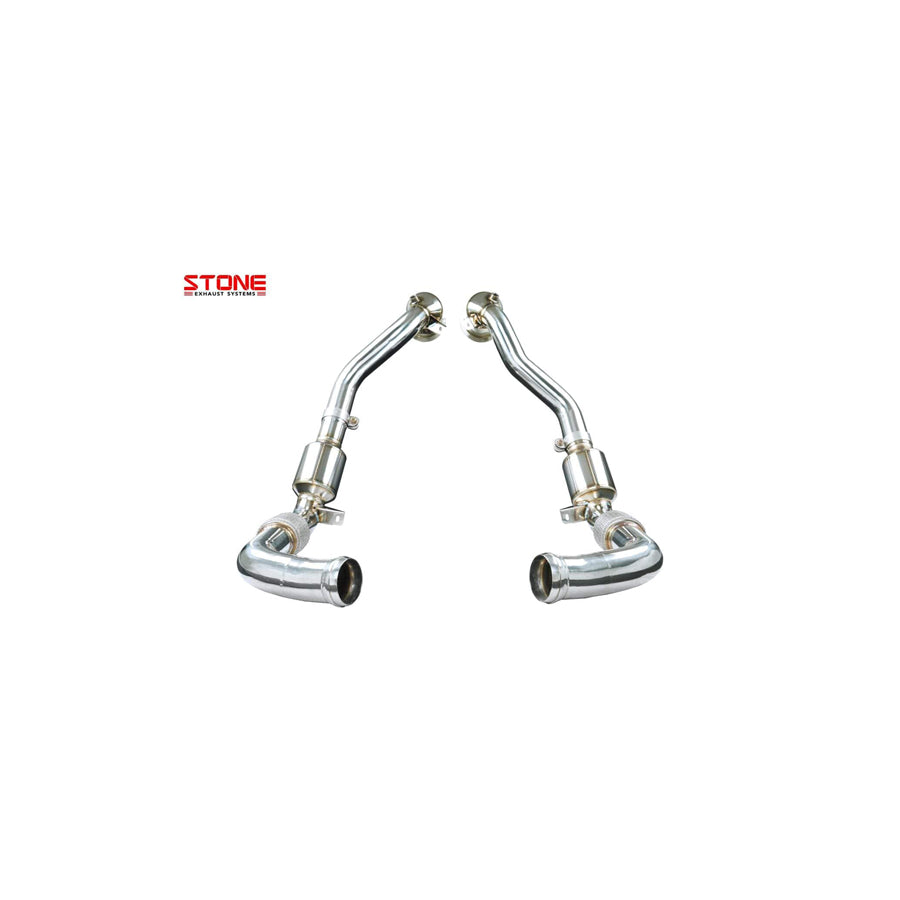 Stone Exhaust Porsche 971 Panamera 4S (2.9T / 440ps) Eddy Catalytic Downpipe