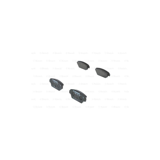 Bosch 0986491250 Brake Pad Set With Mounting Manual BP779