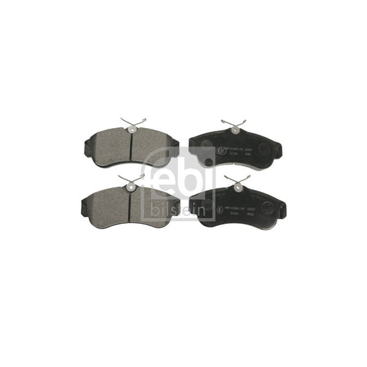 Febi Bilstein 16201 Brake Pad Set Front Axle Excl Wear Warning Contact