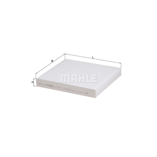 MAHLE ORIGINAL LA 493 Pollen filter Particulate Filter