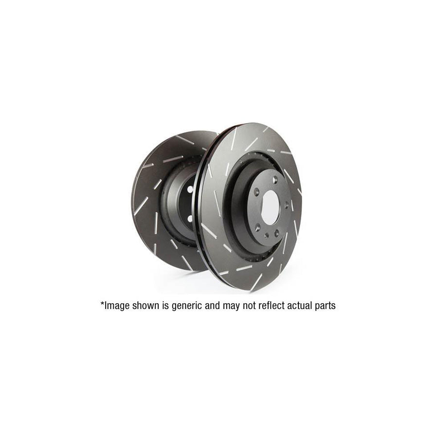 EBC Mercedes-Benz W169 W245 Premium OE Replacement Front Discs - TRW Caliper (Inc. A200, A200D, B200 & B200D)
