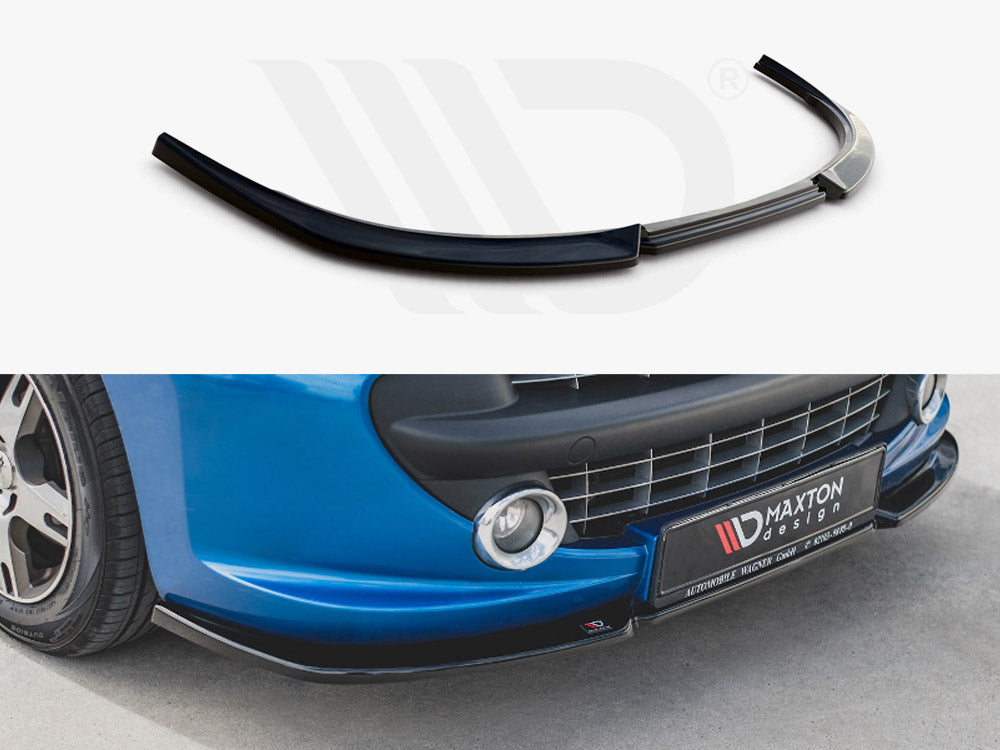 Maxton Design PE-207-SPORT-FD1T Front Splitter Peugeot 207 Sport (2006 - 2009) | Duco Car Parts UK Car Parts