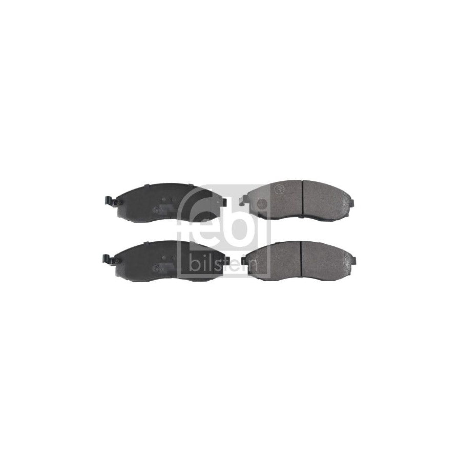 Febi Bilstein 116322 Brake Pad Set For Mitsubishi L200 Iii Pickup K6 Front Axle With Acoustic Wear Warning