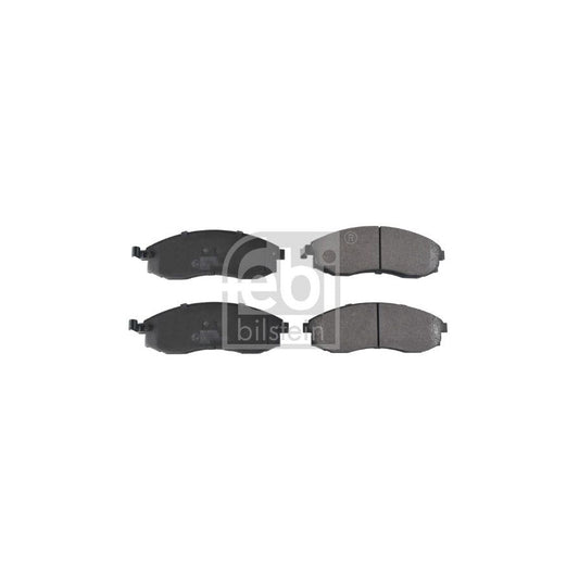 Febi Bilstein 116322 Brake Pad Set For Mitsubishi L200 Iii Pickup K6 Front Axle With Acoustic Wear Warning