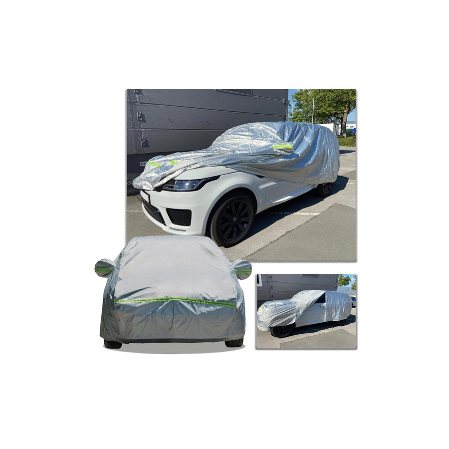 JOM 127500 Car cover full-size, XL 200x530 cm, Silver