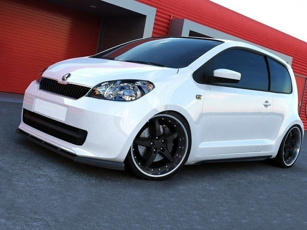 Maxton Design SK-CI-FD1T Front Splitter Skoda Citigo | Duco Car Parts UK Car Parts