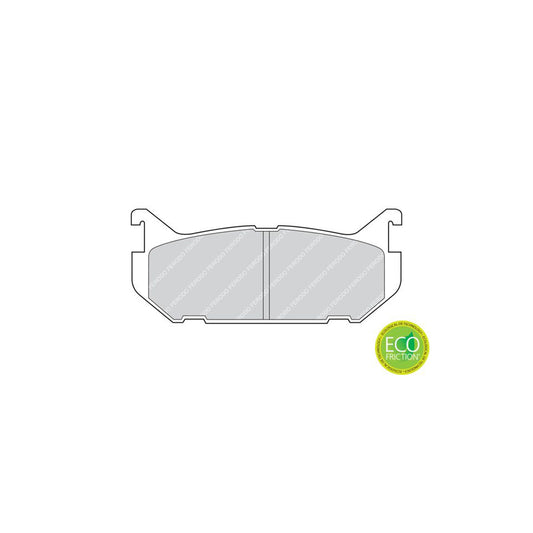 Ferodo Premier Eco Friction Fdb869 Brake Pad Set Not Prepared For Wear Indicator Without Accessories