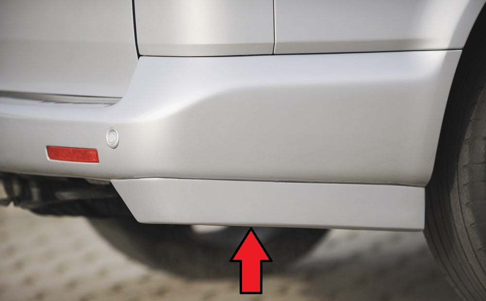 Rieger 00059254 VW T5 Right Rear Diffuser