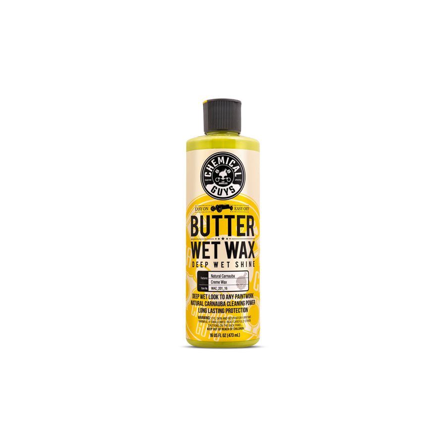 Chemical Guys Butter Wet Wax Warm & Deep Carnauba Shine 16oz | Duco Car Parts UK Car Parts