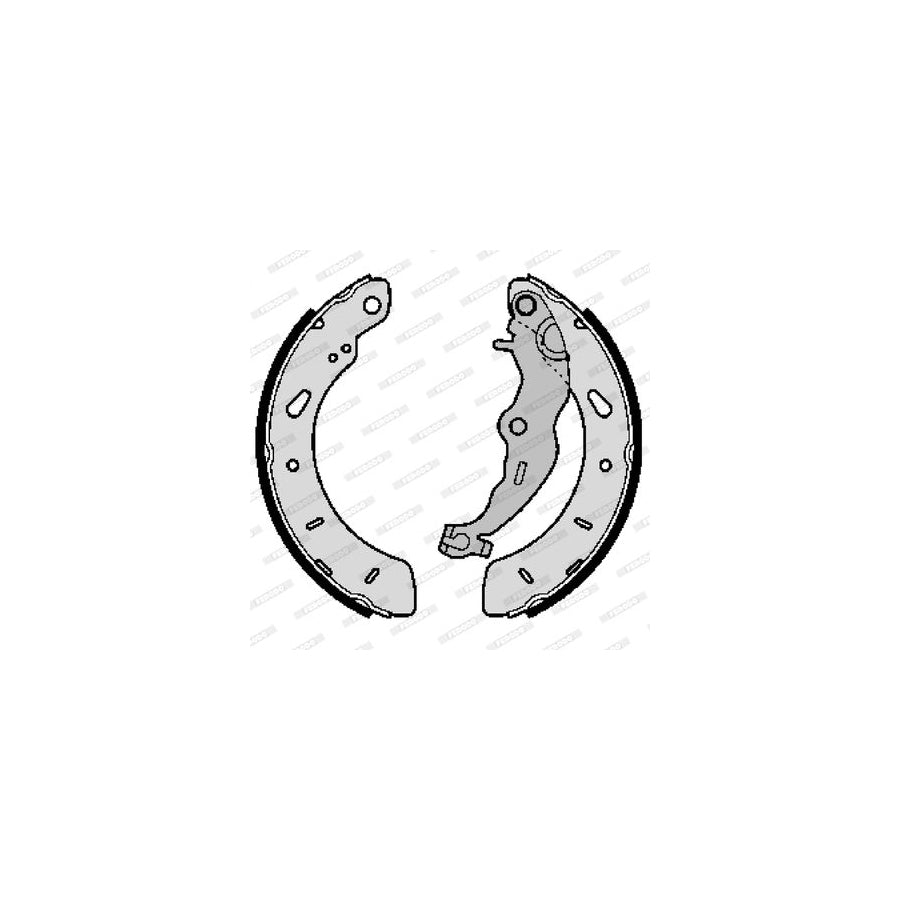 FERODO FSB4164 Brake Shoe Set PREMIER