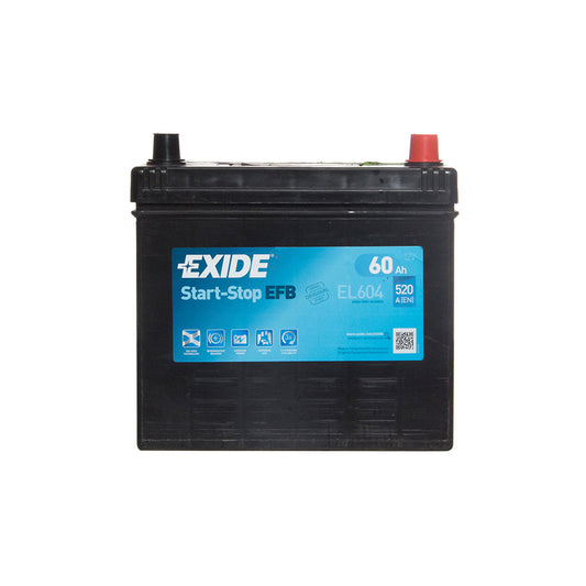 Exide EFB 005 Car Battery (EL604) - 3 year Guarantee