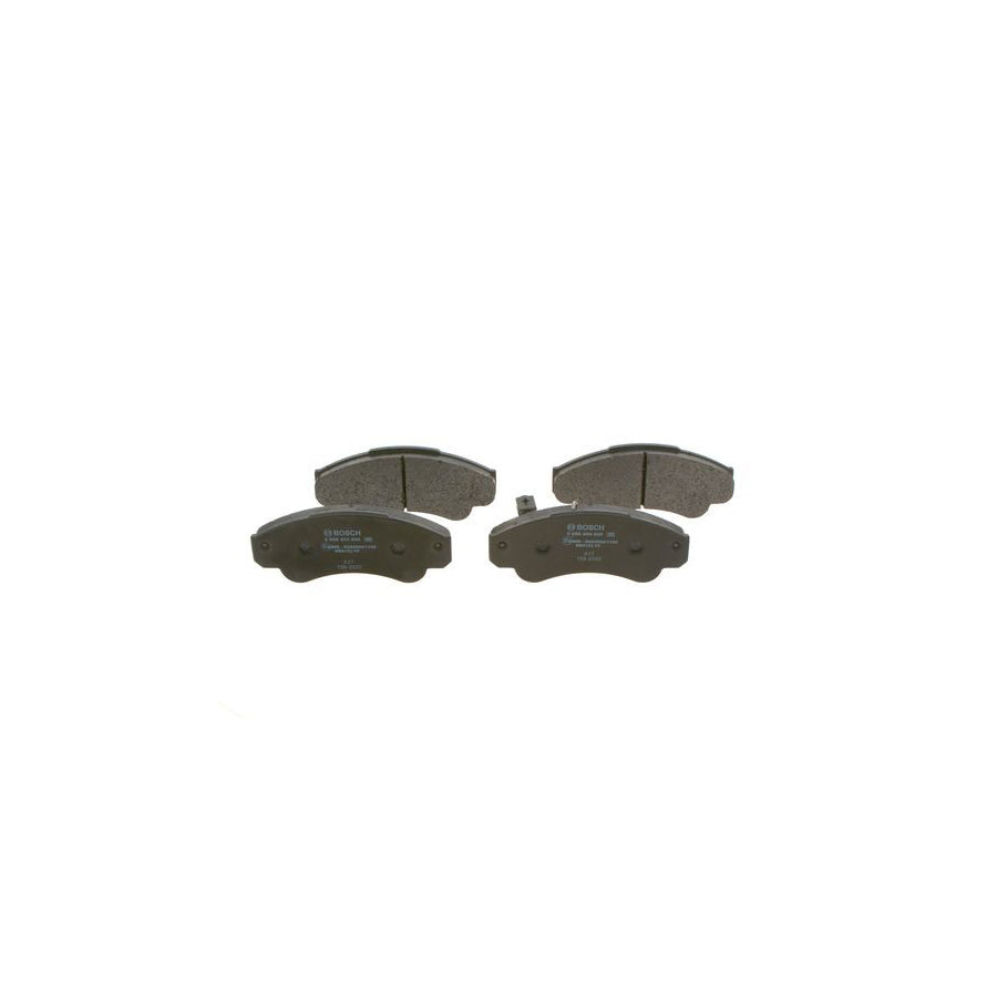 Bosch 0986494850 Brake Pad Set With Integrated Wear Sensor With Anti Squeak Plate BP2024