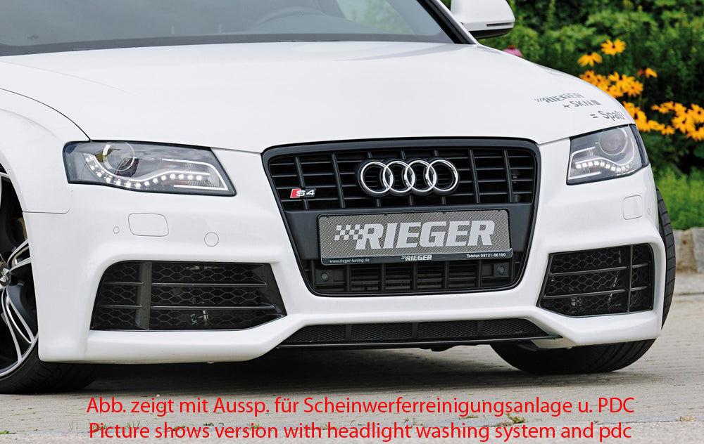 Rieger 00055524 Audi B8 B81 Front Bumper (A4 & S4)