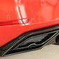 Rieger 00088210 SEAT Leon KL Rear Diffuser - Glossy Black