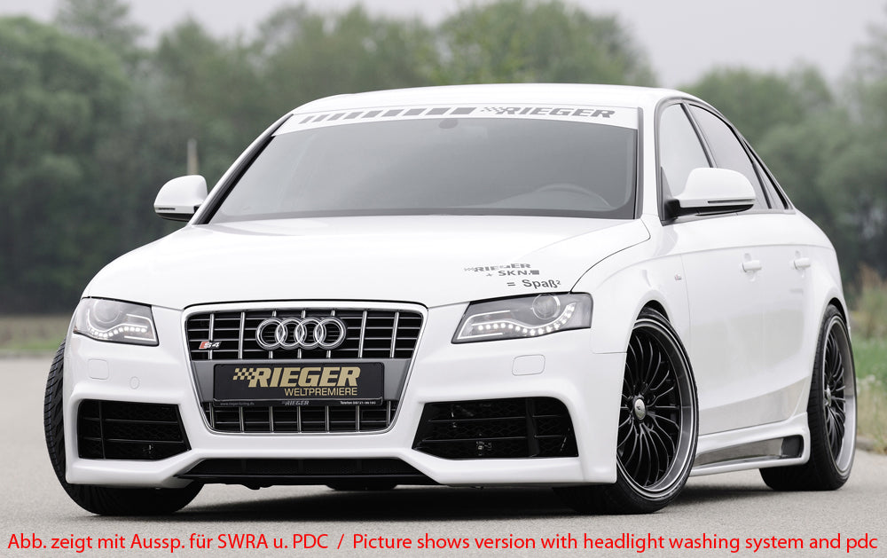Rieger 00055524 Audi B8 B81 Front Bumper (A4 & S4)