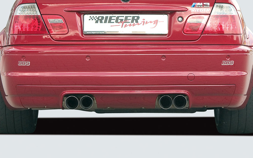 Rieger 00050241 BMW 3 Series E46 M3 Rear Diffuser