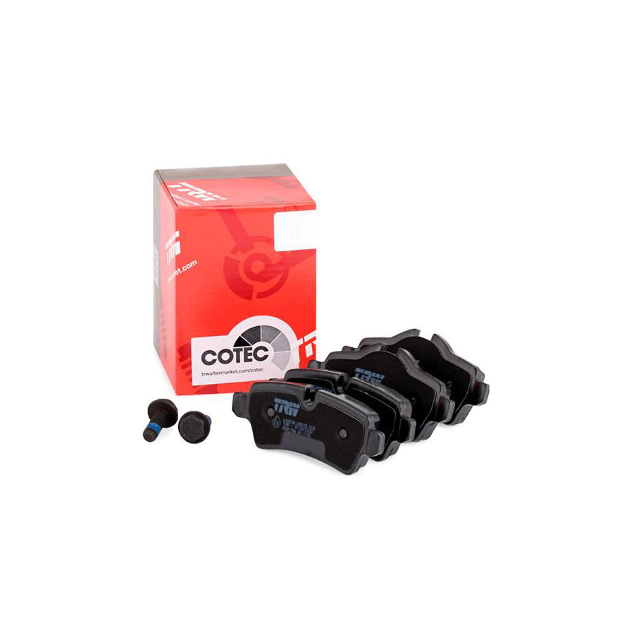TRW Cotec Gdb1766 Brake Pad Set Prepared For Wear Indicator With Brake Caliper Screws With Accessories
