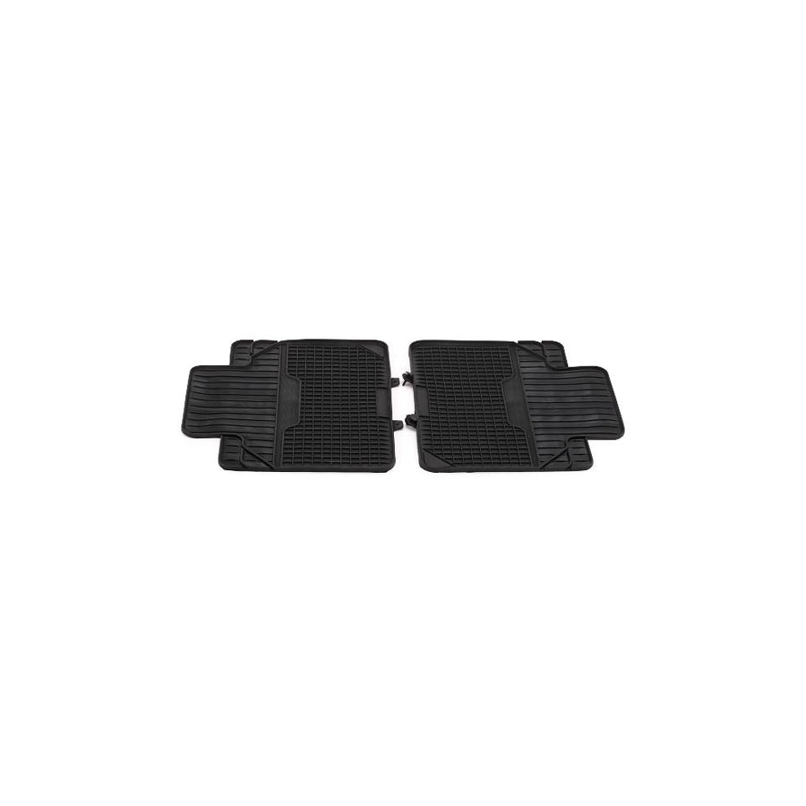 KEGEL 5-8215-785-4010 Floor mat set Elastomer, Rear, Quantity: 2, Black
