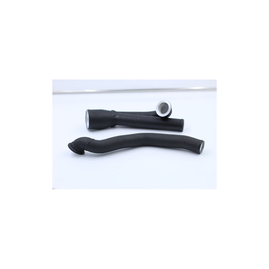 VTT N54 E60 E82 E89 E90 Aluminium Turbo Outlet with Hose Barb Connector for GC Turbo (Inc. 1M, 335i, 525i & Z4 35i)