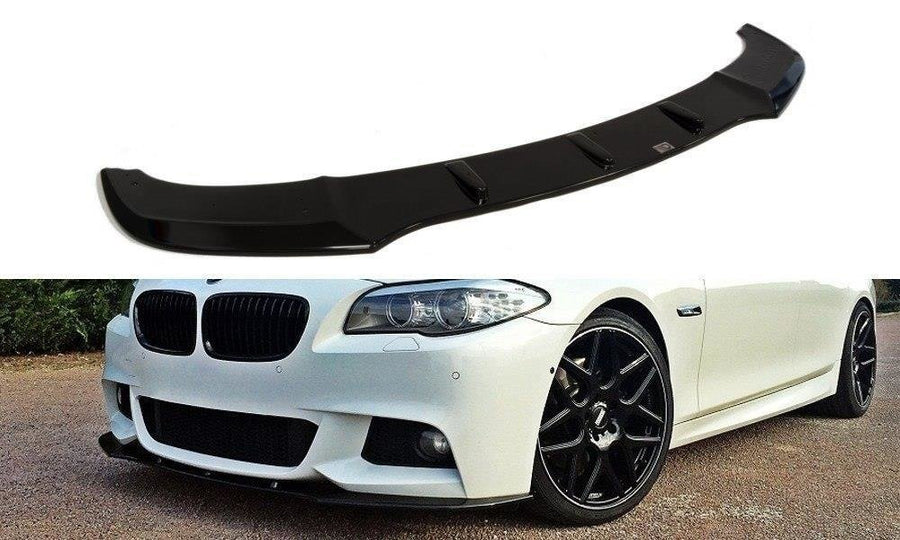 Maxton Design BM-5-10-MPACK-FD1T Front Splitter V.1 BMW Series 5 F10/F11 M-Pack | Duco Car Parts UK Car Parts