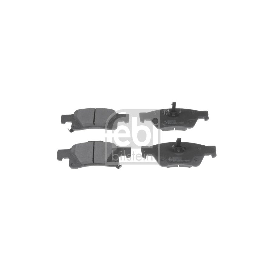 Febi Bilstein 116311 Brake Pad Set For Jeep Grand Cherokee Iv Wk Wk2 Rear Axle With Acoustic Wear Warning