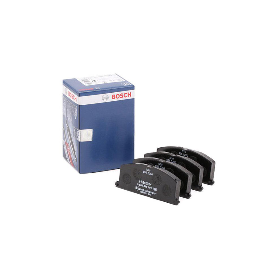 Bosch 0986468701 Brake Pad Set BP733
