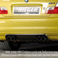 Rieger 00050241 BMW 3 Series E46 M3 Rear Diffuser -  Matte Black