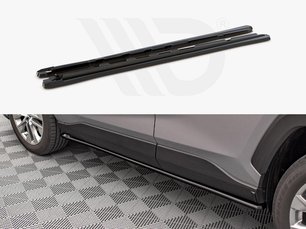 Maxton Design TO-RAV4-5-SD1T Side Skirts Diffusers Toyota Rav4 MK5 (2019-) | Duco Car Parts UK Car Parts