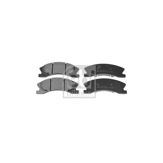 Febi Bilstein 116372 Brake Pad Set For Jeep Grand Cherokee Ii Wj Wg Front Axle With Acoustic Wear Warning With Attachment Material