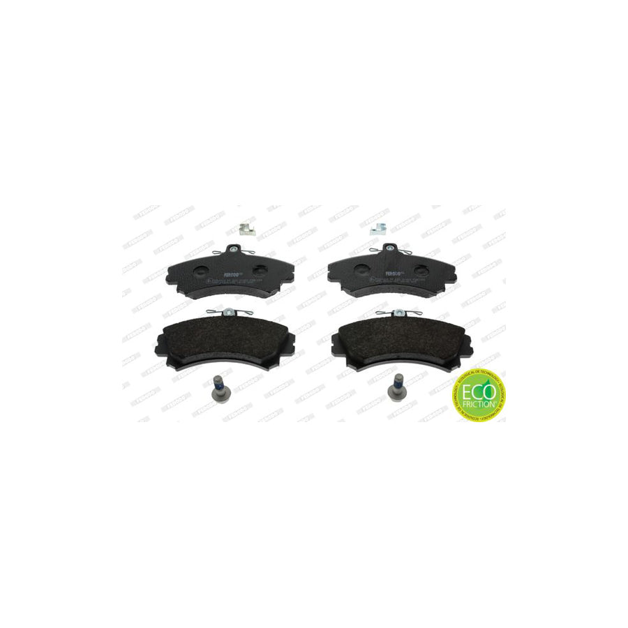 Ferodo Premier Eco Friction Fdb1093 Brake Pad Set With Acoustic Wear Warning With Brake Caliper Screws With Accessories