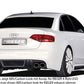 Rieger 00055530 Audi B8 B81 S4 Rear Diffuser for Original Twin Tailpipe Left & Right
