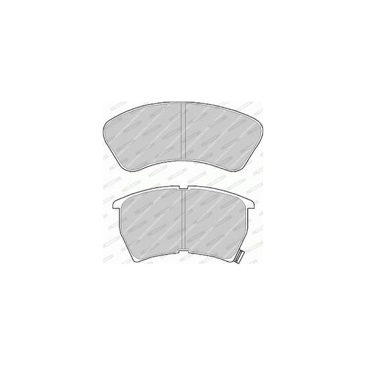 Ferodo Fdb479 Brake Pad Set For Mazda 323 Incl Wear Warning Contact