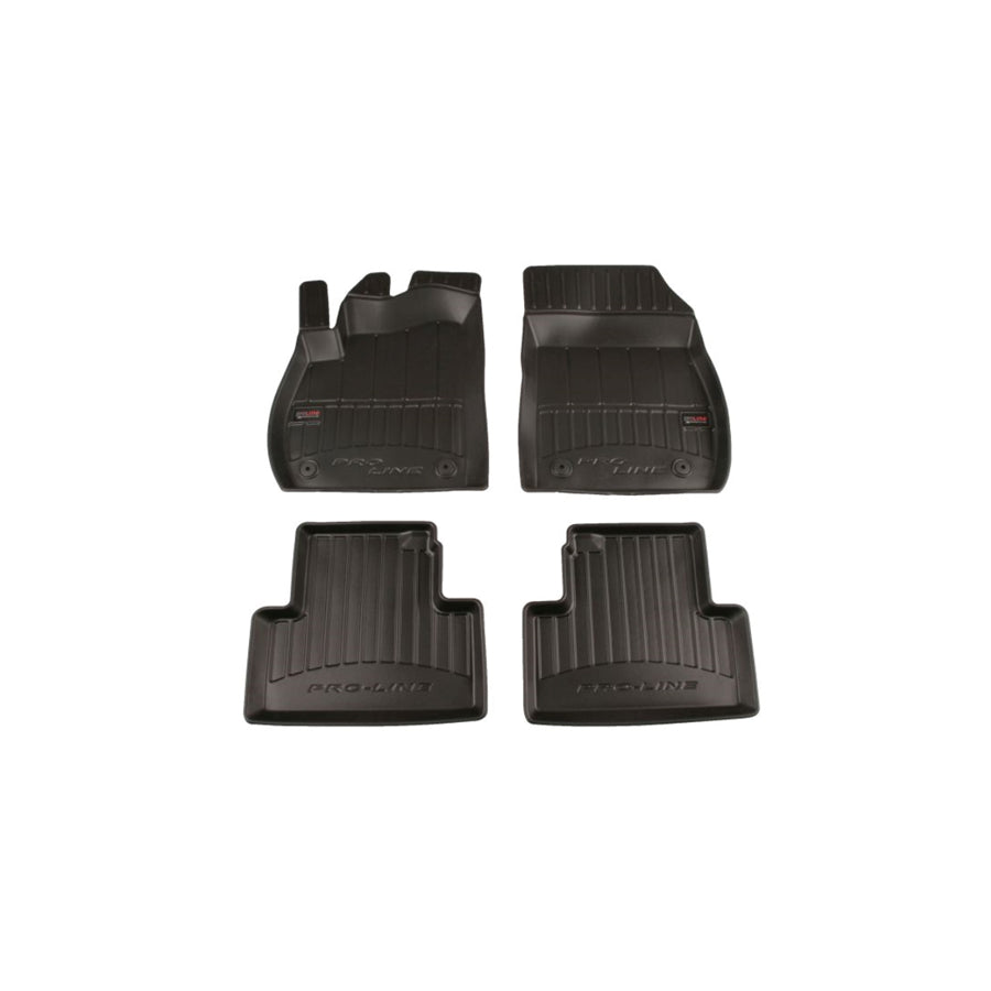 FROGUM 3D408302 Floor mat set for OPEL Zafira C Tourer (P12) Elastomer, Front and Rear, Quantity: 4, Black