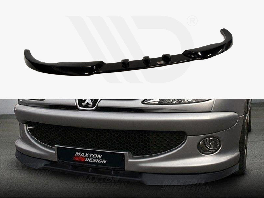 Maxton Design PE-206-CC-FD1T Front Splitter Peugeot 206 | Duco Car Parts UK Car Parts