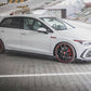 Maxton Design Volkswagen Golf GTI / Clubsport / R-Line MK8 Side Skirts Diffusers + Flaps V.2