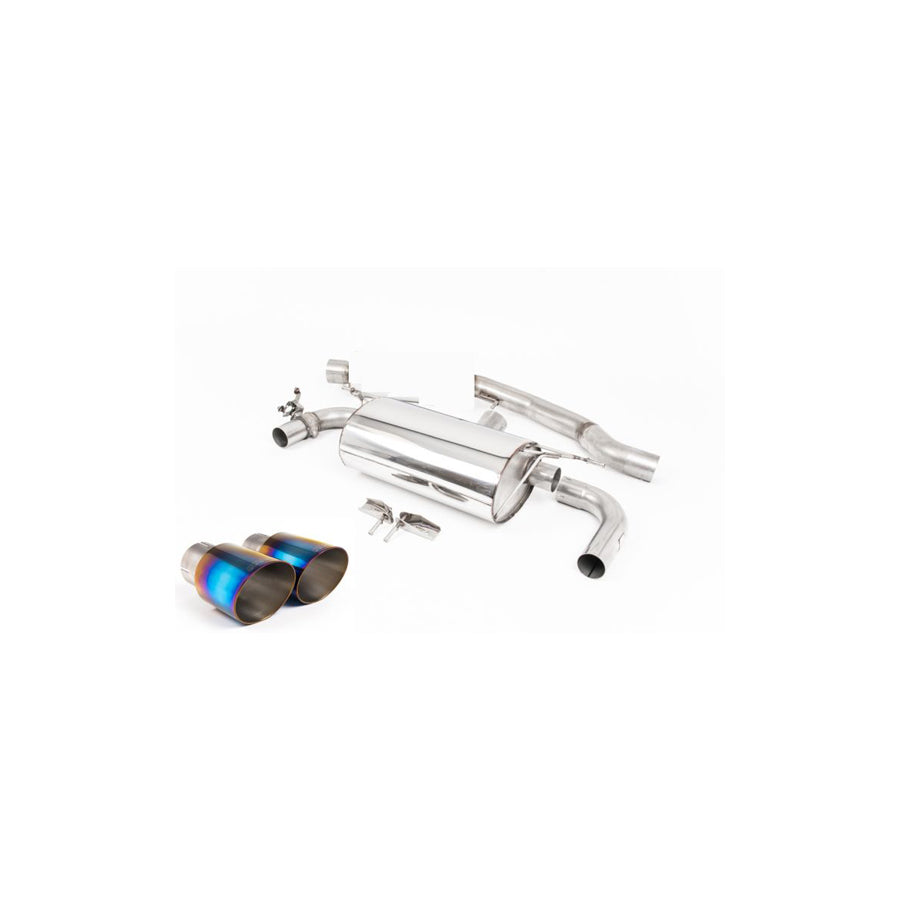 MillTek BMW F22 M240i (OPF-Equipped Models) Non-Resonated Race Cat-Back Exhaust System