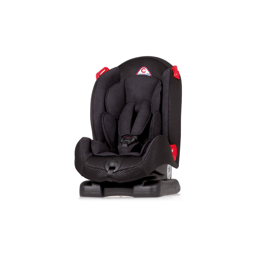 Capsula MN3 775010 Child car seat without Isofix, Group 1/2, 9-25 kg, 5-point harness, 445 x 500 x 670, Black, multi-group