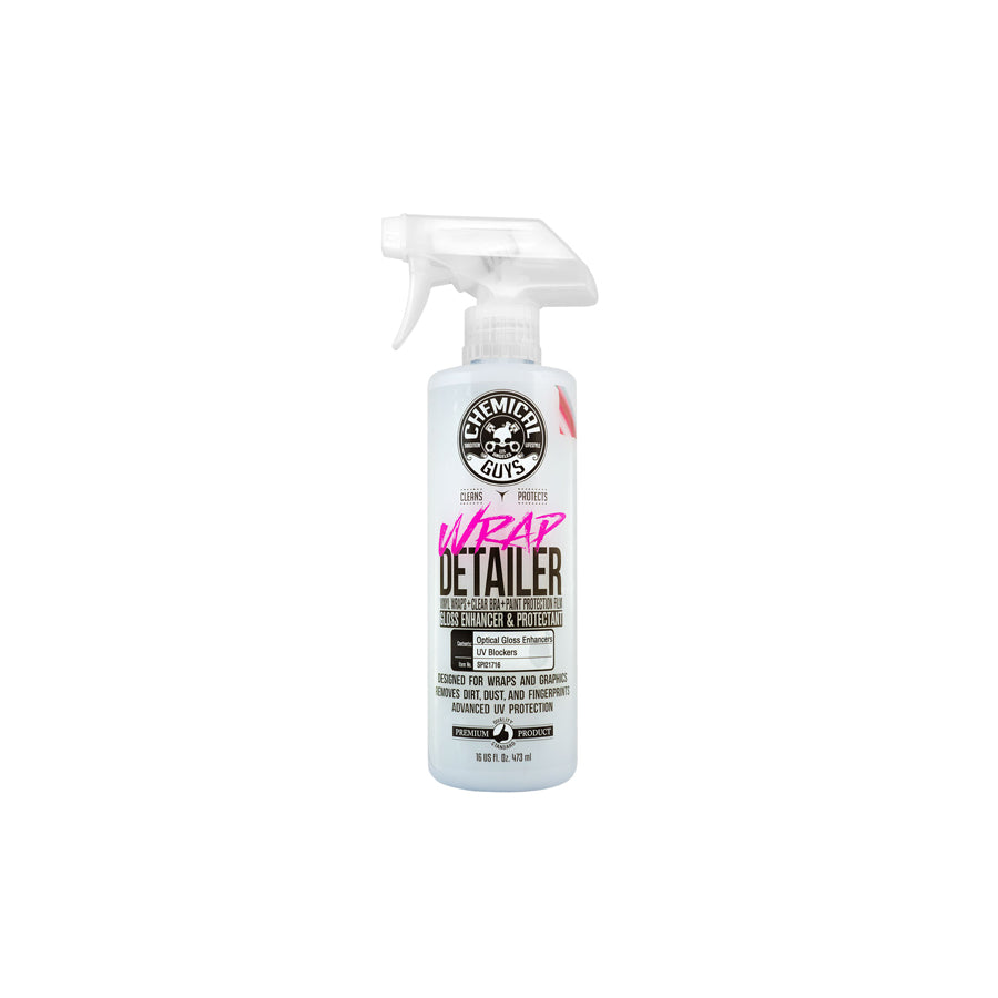 Chemical Guys Wrap Detailer Unique Quick Detailer & Protectant for Vinyl Wraps 16oz | Duco Car Parts UK Car Parts