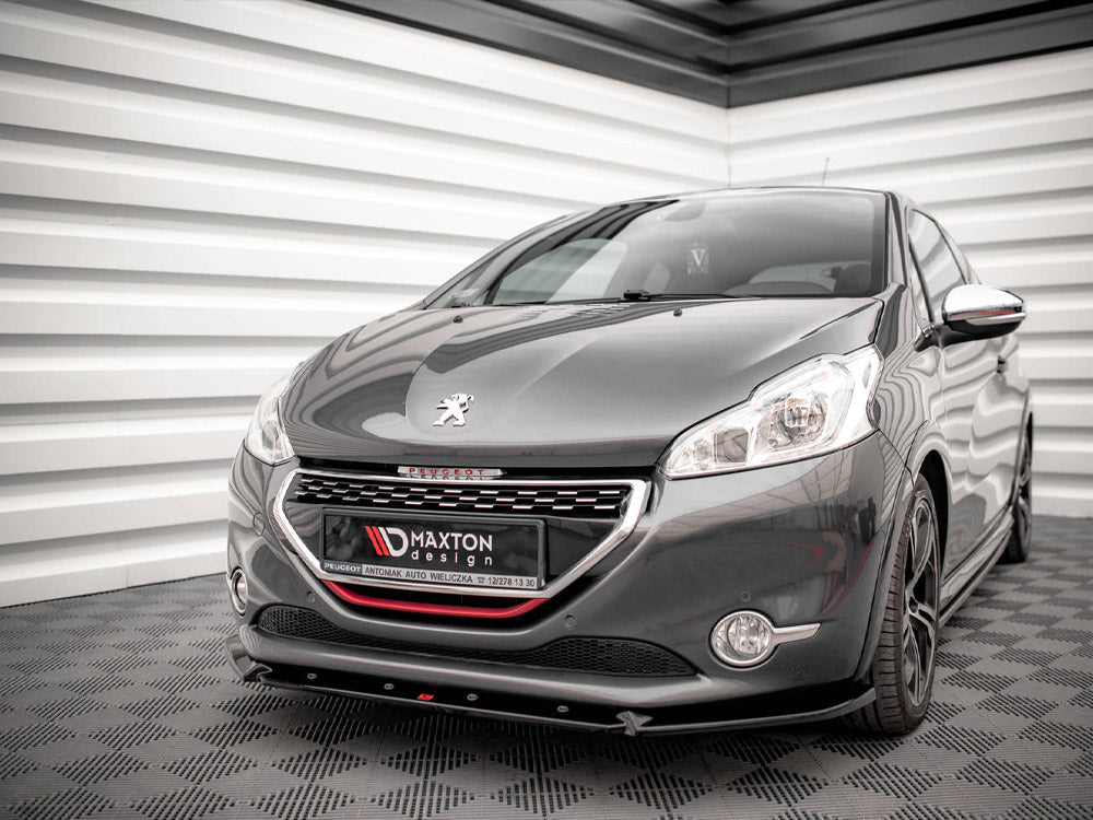 Maxton Design Peugeot 208 GTI MK1 Front Splitter V.2
