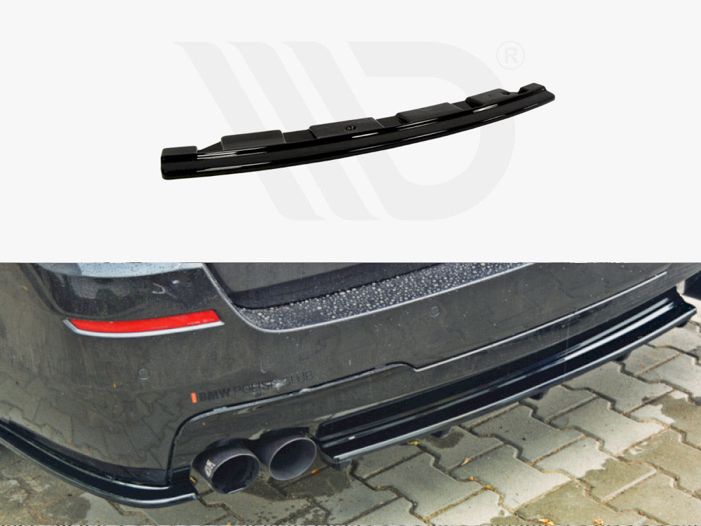 Maxton Design BM-5-11-MPACK-RD2T Central Rear Splitter BMW 5 F11 M-packfits | Duco Car Parts UK Car Parts