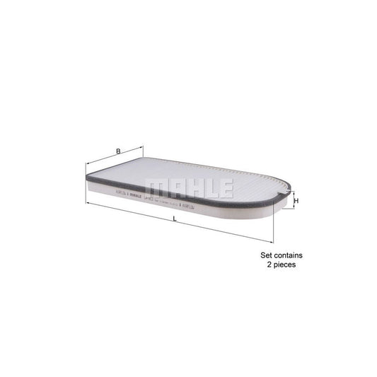 MAHLE ORIGINAL LA 613/S Pollen filter Particulate Filter